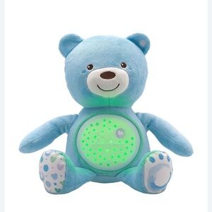 Funmuch BEAR BLUE plays music and projector lights
